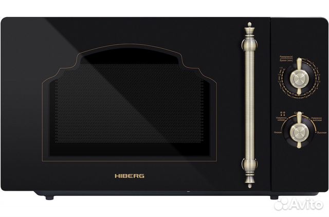 Микроволновая печь hiberg vм-4288 BR черный