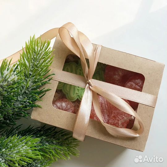 Мыло ручной работы, новый год 2024