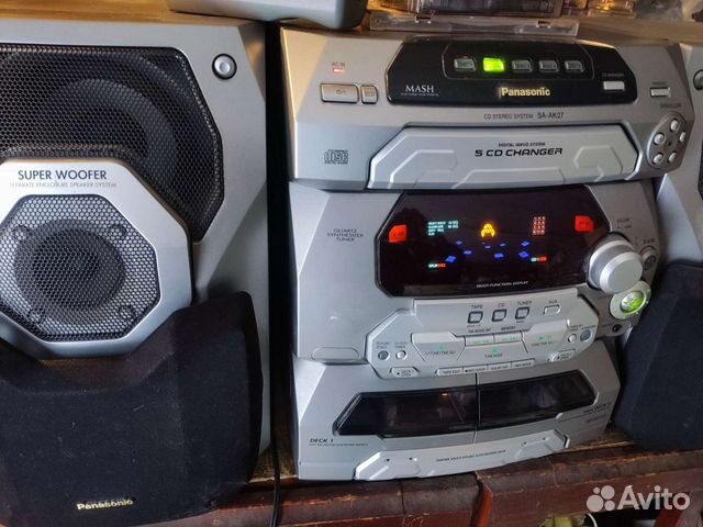 Panasonic 2x100 Вт блютус юсб мощные супербасы