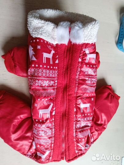 Теплый комбинезон для собак