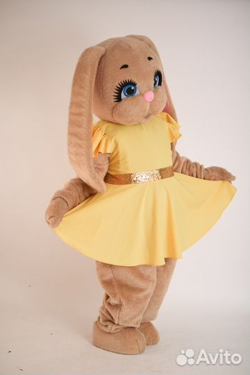 Зайка ростовая кукла на праздник аниматор