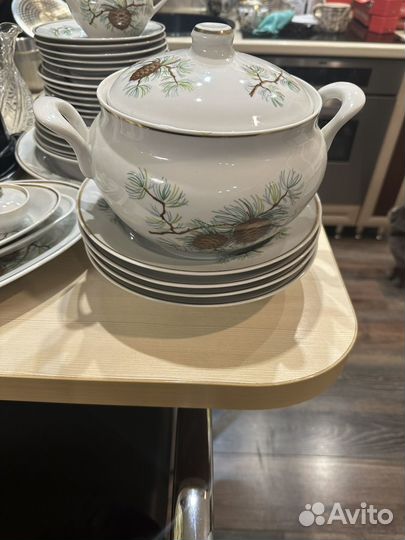 Сервиз столовый СССР 6 персон