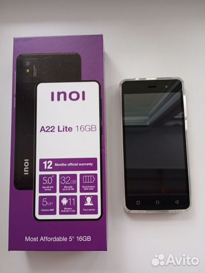 INOI A22 Lite, 16 ГБ