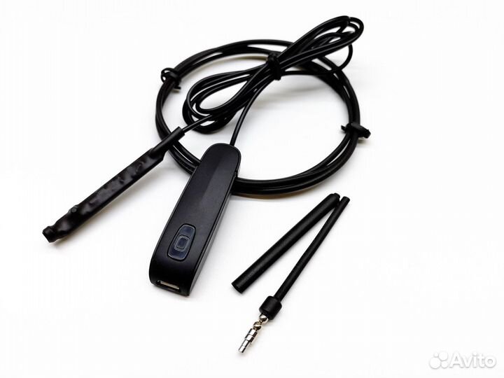 Микронаушник с кнопкой сигнала