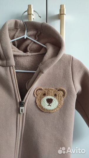 Флисовый комбинезон