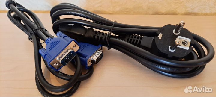 Сетевой шнур/кабель питания и VGA - VGA новые