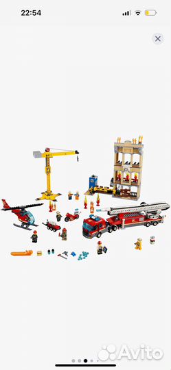 Lego city 60216 Центральная пожарная станция