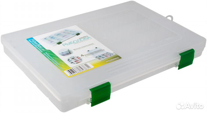 Коробка FisherBox 250sh slim для приманок