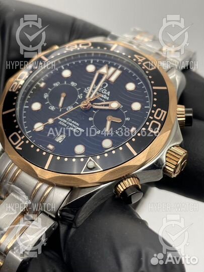 Часы Omega Seamaster Diver 300m Chronograph 44 mm