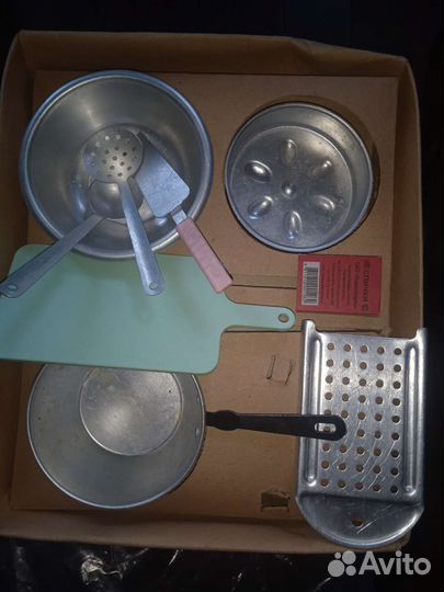 Посудка кукольная