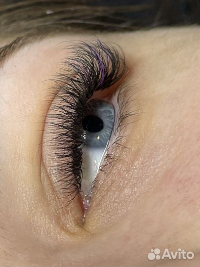 Наращивание ресниц на дому