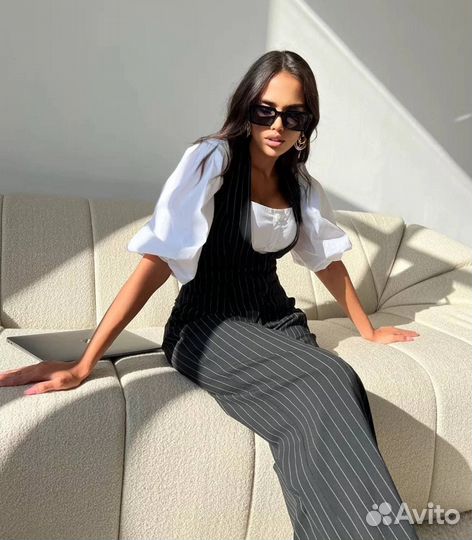 Костюм женский с жилетом