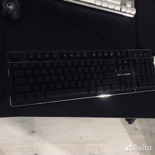 Игровая клавиатура механическая dexp sword rgb