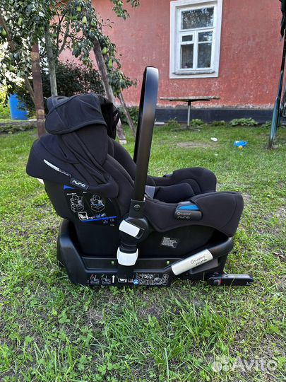 Автокресло bugaboo turtle by nuna c базой isofix