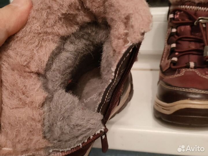 Зимние ботинки для девочки