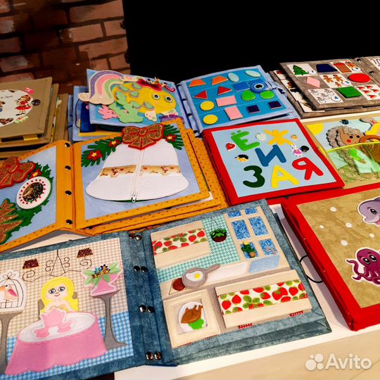 Детские развивающие книжки