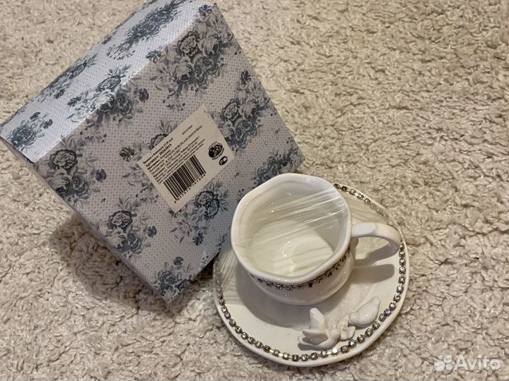 Чашка с блюдцем