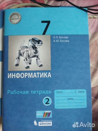 Рабочая тетрадь по информатике 7 класс 2 часть
