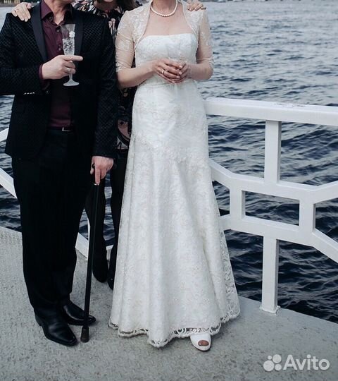 Королевское свадебное платье Irina-lux