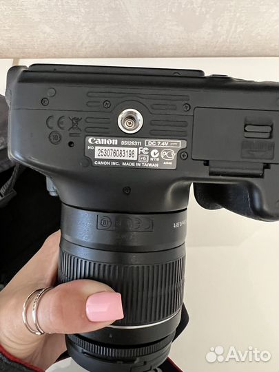 Зеркальный фотоаппарат canon eos 600d