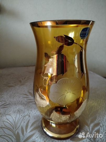 Хрустальная ваза для цветов