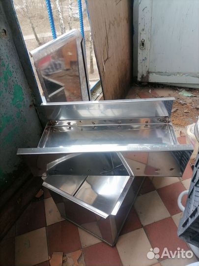 Коптильня горячего копчения из нержавейки