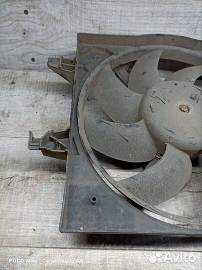 Вентилятор охлаждения радиатора Ford Fusion 1.4