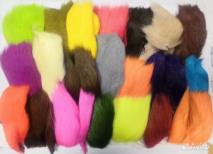 Хвосты, мех. Нахлыст