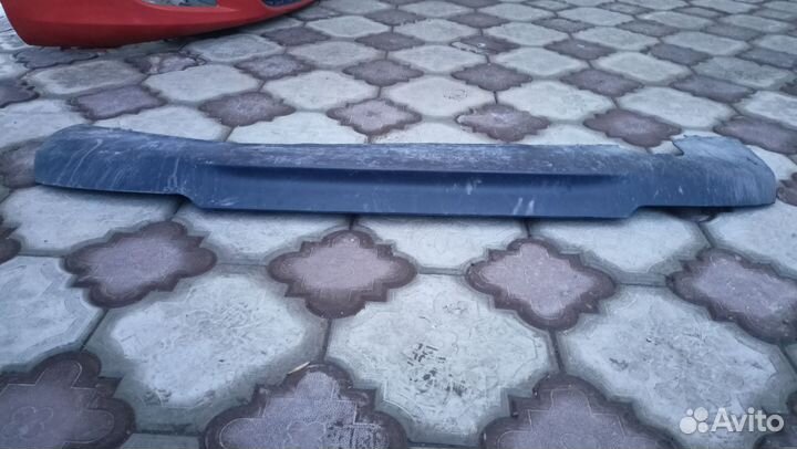 Губа не задний бампер Opel Astra J рестайлинг