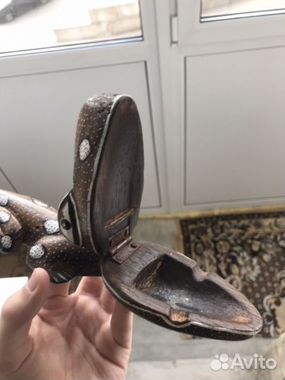 Пепельница крокодил Тунис