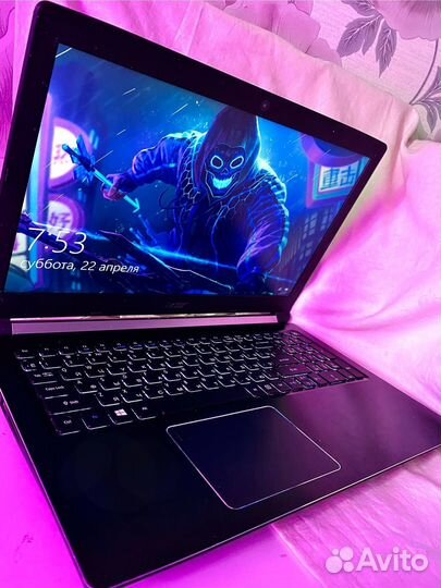 Игровой монстр, GTX 1060 6гб, мощный ноутбук