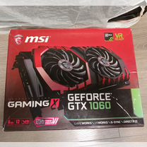 MSI GTX 1060 GamingX 6gb