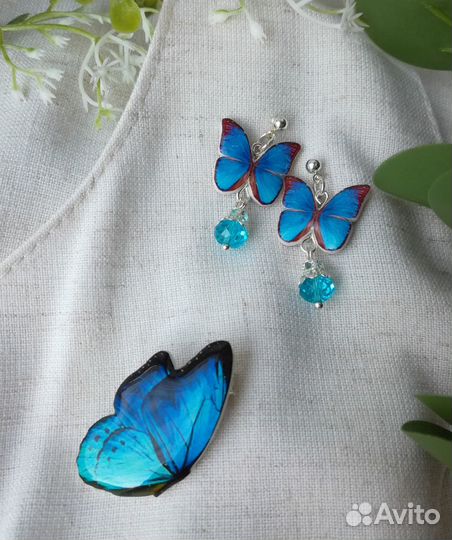 Птички-броши полимерная глина руч.работа