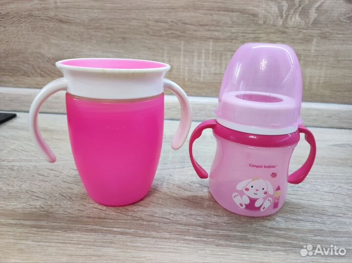 Поильники munchkin и canpol
