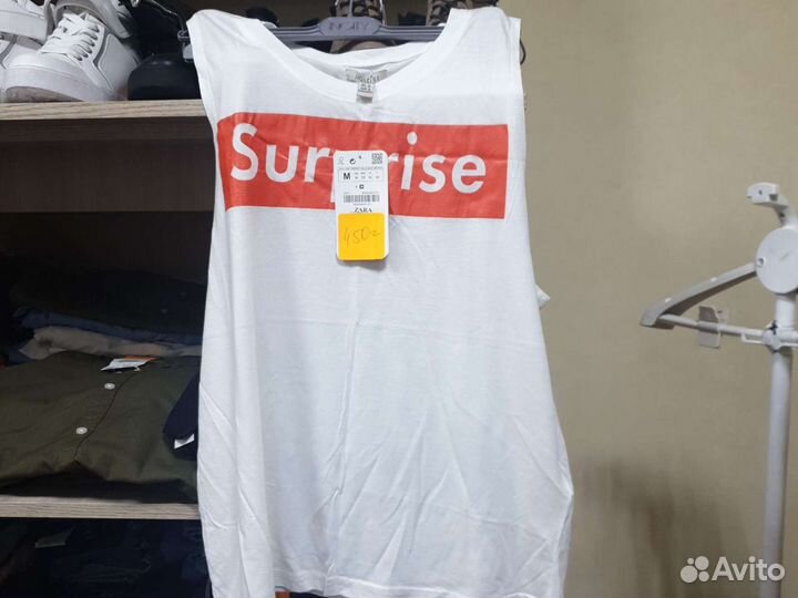 Zara женская футболка