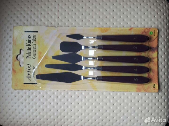 Мастихины набор шпателей художника