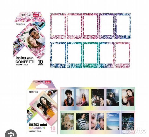 Картриджи для instax mini