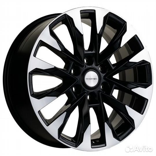 Khomen 2010 : 8x20 6*114.3 Et:40 Dia:67.1 Black-FP