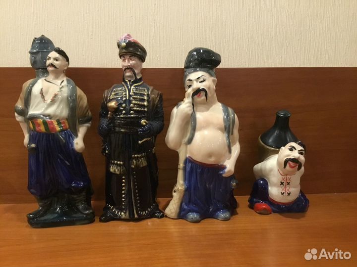 Штоф Казак фарфоровый