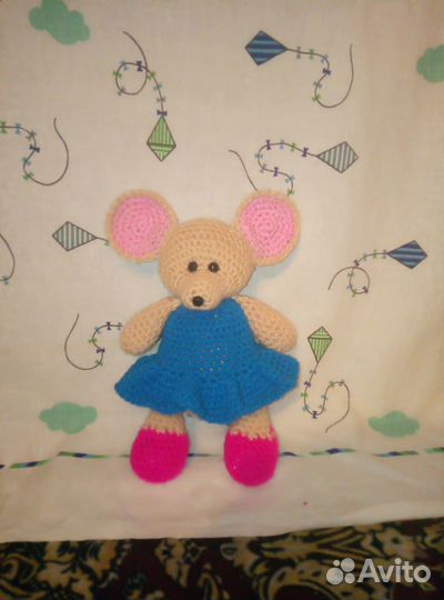 Вязаные игрушки ручной работы