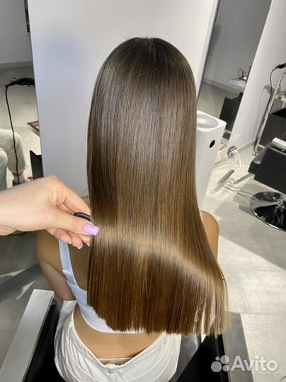 Кератиновое выпрямление волос/ Ботокс волос