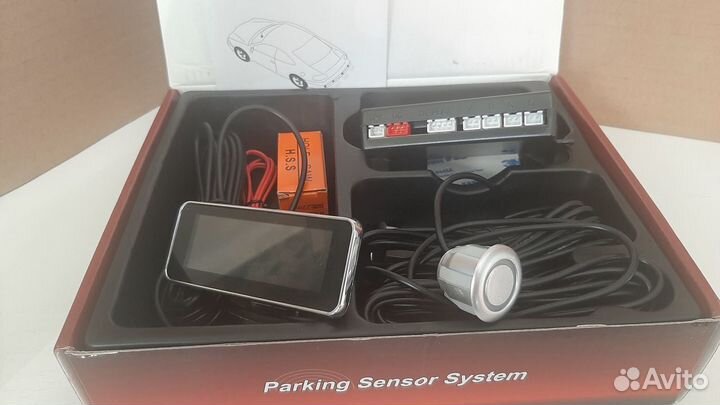 Автомобильный Парктроник 4 датчика, parking radar