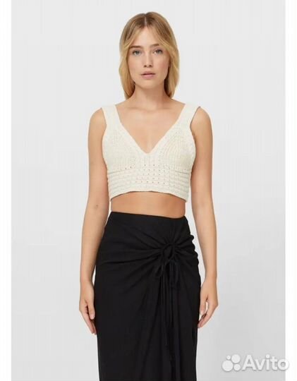 Вязаный топ