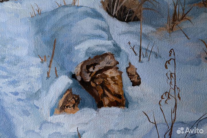 Авторская картина маслом на холсте 49х65см
