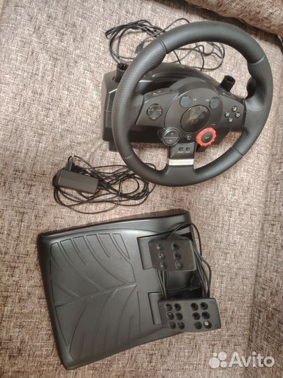 Руль logitech driving force GT