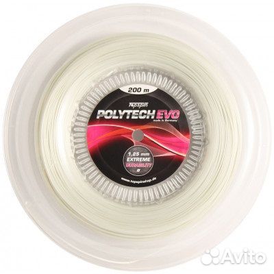 Теннисные струны topspin polytech EVO 1,25м,1,30м