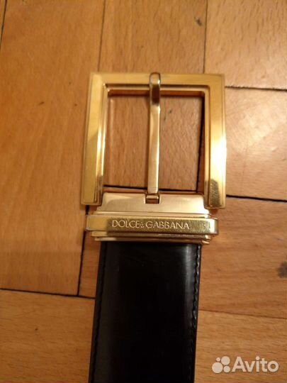 Ремень Dolce Gabbana черный 2006
