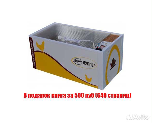 Инкубатор для яиц блиц Норма Луппер 72