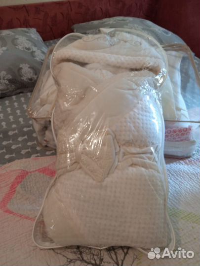 Конверт на выписку зимний