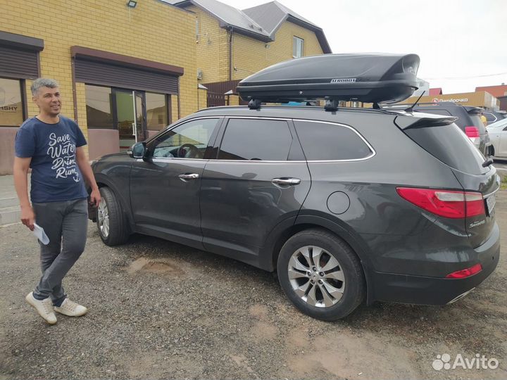 Автобокс Aerobox 470л Hyundai Santa Fe